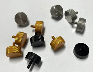 Tùy Chỉnh Đồng Tròn Có Khía Đầu Ngón Tay Cái Bolt Thép Không Gỉ Captive Thumb Vít Knob Trang Trí Nhôm Dài Có Khía Ngón Tay Cái Vít - Product Image 4
