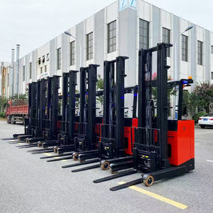 Reach <span class=keywords><strong>Forklift</strong></span> High <span class=keywords><strong>Lift</strong></span> 8M 12m 1,5 T 2T 3T Stand Seated Warehouse Carretilla elevadora eléctrica de alcance - Product Image 3