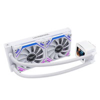LOVINGCOOL OEM 240 Aio Ventilateur de refroidissement de processeur à eau avec écran d'affichage Refroidisseur de processeur pour PC de jeu INTEL LGA115X/1200/1700/1366/2011/2066
