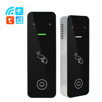 Contrôleur d'accès par empreinte digitale RFID EM 125KHz étanche IP65, système de sécurité d'accès avec interphone vidéo WiFi Tuya intelligent