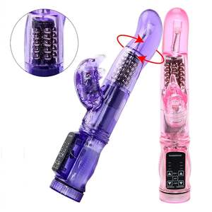 マルチスピードイルカ回転ディルドウサギバイブレーターGスポットマッサージャー膣クリトリス刺激装置大人の製品女性のための大人のおもちゃ - Product Image 5