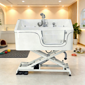 Bañera de Masaje para Mascotas, Antideslizante, Multifuncional, con Elevación Eléctrica para Gatos y <span class=keywords><strong>Perros</strong></span> - Product Image 2