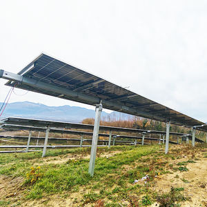 カスタム高効率自動太陽追尾地上設置単軸ソーラートラッカーシステム　単軸太陽光パネル追尾 - Product Image 1