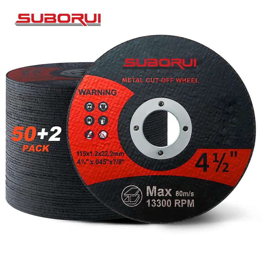 SUBORUI Cutting Wheel 4.5inch 115mm 125mm Abrasive Tools Cut Off Wheels Metal Cutting Discs For Stainless Steel Metal