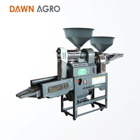 Moulin à riz avec protection contre les surcharges, moteur 2,2 kW, machine de traitement automatique des céréales pour usage domestique et agricole