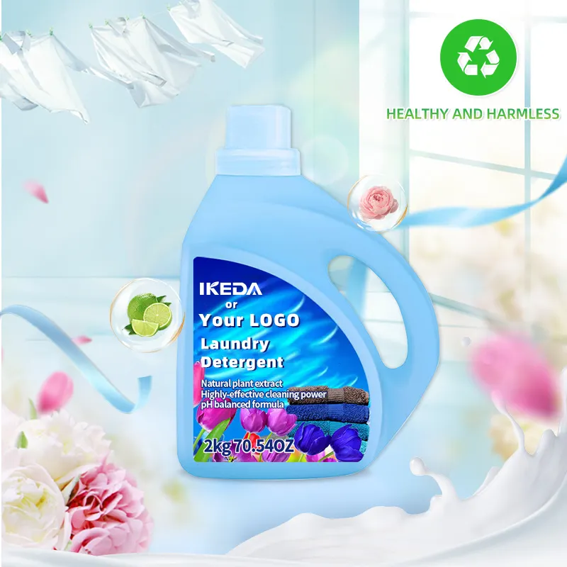 IKEDA laundry detergent fragrance liquid laundry detergent sachet laundry detergent bottle