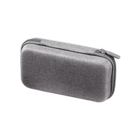 Sac de rangement portable personnalisable en nylon avec fermeture éclair, 2-3 compartiments, style décontracté pour accessoires numériques