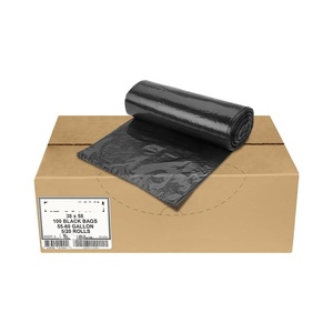 Bolsas de Basura Industriales Negras de 55 Galones, <span class=keywords><strong>38</strong></span> <span class=keywords><strong>x</strong></span> 58 Pulgadas, Gruesas, Equivalente a 1.5 MIL - Product Image 2