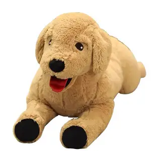 Knuffeldier Hond Kleine Staande Labrador Hond Knuffel Knuffel Hond Hond 35Cm 75Cm Gesimuleerd Huisdier Zachte Puppy Poppen Knuffels