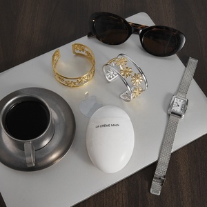 Trendiges Hohles Blumen-Schmuckset aus Edelstahl Silber/<span class=keywords><strong>Gold</strong></span> Plattiert Offener Ring Armreif Hypoallergen Hochzeitsmode - Product Image 6
