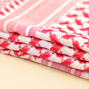 Shemagh saoudien 80% coton de haute qualité 80S/2, foulard shemagh pour homme, shmagh yashmagh 55x55 pouces - Product Image 4