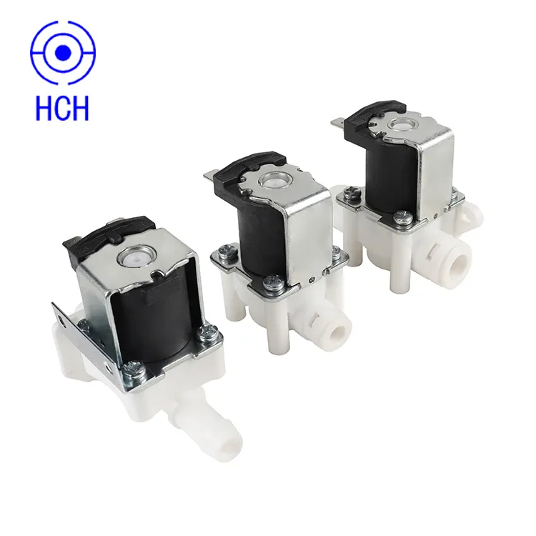 Normally open one way dispensing valve plastic 2/3" Quick Connect Fitting 12 volt solenoid valve dc 24 v