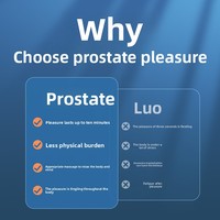 Stimulateur de prostate masculin à micro-courant, plug anal électrique, jouet SM pour adultes, stimulation du point G, silicone liquide IPX7