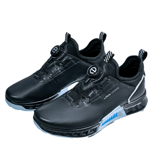 <span class=keywords><strong>Scarpe</strong></span> <span class=keywords><strong>da</strong></span> <span class=keywords><strong>Golf</strong></span> sportive Casual <span class=keywords><strong>da</strong></span> <span class=keywords><strong>uomo</strong></span> in vera pelle antiscivolo con chiusura a lacci sportiva leggera morbida TPU Logo stampato in 3D - Product Image 2