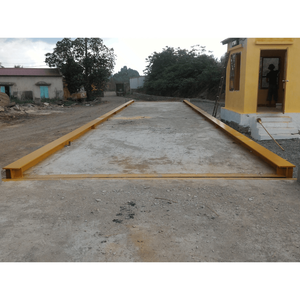 Pont-bascule numérique pour camions de 120 tonnes, avec cellules de pesée haute précision, plateforme en acier industriel - Product Image 1