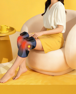 Masseur chauffant pour les genoux à lumière rouge, très vendu, avec vibration, soulagement du stress, batterie intégrée, contrôle de la durée - Product Image 2