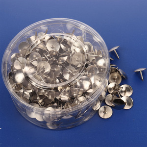 Outils push up pour le bureau et la maison, clés pour pouces, en métal, 100 pièces, vente directe d'usine - Product Image 2