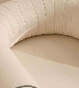 Canapé moderne luxueux fait à la main avec larges accoudoirs, personnalisé, confortable, meubles de jardin, chaise longue individuelle en aluminium pour l'extérieur - Product Image 5