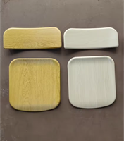 Sillas Escolares Qinfeng, Juego Individual de Madera Ecológica Contemporánea para Aula, Tablero de Mesa de 630x450mm, Silla Cómoda para Estudiantes 1