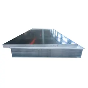 Factory Supply Dx51d Dx52d Z275 Galvanized Steel Sheet 0.6mm 1mm 2mm Thickness Zinc Coated MS Plate