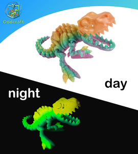 Modelos de Dinosaurios Articulados Impresos en 3D Personalizados para Exhibición y Colección para Adultos - Product Image 5