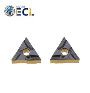 Plaquette en carbure triangulaire TNMG160404, revêtement TiN, outil de tournage pour acier, OEM - Product Image 2