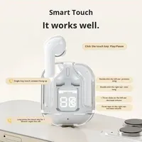 Écouteurs sans fil intra-auriculaires Air31 TWS, étanches IPX4, contrôle tactile 5.0, ENC, affichage numérique LED, son stéréo pour le sport