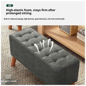 <span class=keywords><strong>Banc</strong></span> à chaussures en éponge à haute résilience, <span class=keywords><strong>coussin</strong></span> doux <span class=keywords><strong>pour</strong></span> l'<span class=keywords><strong>entrée</strong></span> de la maison, <span class=keywords><strong>banc</strong></span> de rangement imperméable et résistant à l'usure - Product Image 2