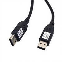 Câble modem USB-USB FTDI NMC-2.5M de 2,5 mètres, Type A, gaine PVC, blindage feuille d'aluminium, FT232R