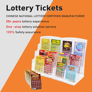 Individuelle Gewinnspiel-Rubbelkarten Digitaldruck Rubbellos-Design Muster Rubbelkarten - Product Image 6