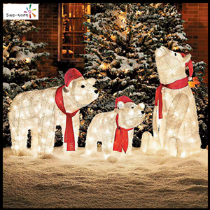 Guirlandes lumineuses LED géantes en forme d'ours pour extérieur, IP44 IP65 - Product Image 6