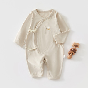 Tutina Estiva per Neonati, Completo per Bambini di Piccoli <span class=keywords><strong>Mesi</strong></span>, Pigiama Traspirante per Neonati, Modello Harry - Product Image 3