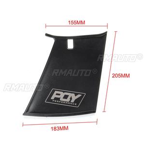 สปอยเลอร์หลังรถยนต์แบบใหม่ พร้อมขาตั้งกันชนสำหรับ Subaru Impreza 2002-2007 WRX STi ปีกสปอยเลอร์แบบแข็งแรงพร้อมขาตั้งเสริม - Product Image 6