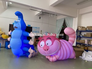 Iluminación inflable Cheshire Cat Balloon para Alice Party Event Decoration - Product Image 5