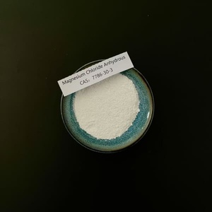 Poudre <span class=keywords><strong>de</strong></span> <span class=keywords><strong>chlorure</strong></span> <span class=keywords><strong>de</strong></span> <span class=keywords><strong>magnésium</strong></span> anhydre <span class=keywords><strong>de</strong></span> haute pureté 99% pour l'électrolyse du <span class=keywords><strong>magnésium</strong></span> métallique et la matière première chimique industrielle - Product Image 1