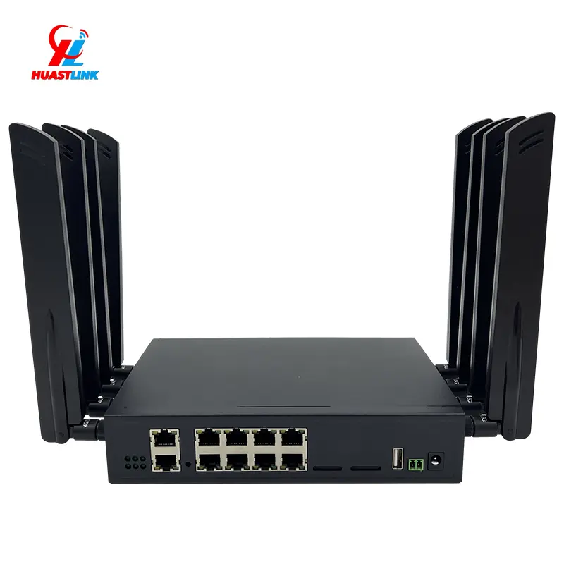 OEM ODM personalizzazione HC-G80 Slot per Sim Card 5G Modem Router cellulare 8 porte Gigabit LAN Wifi 6 AX3000 5G Router