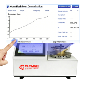 GLO-KS9000石油潤滑油ディーゼル検出器高精度自動オープンカップ引火点試験機 - Product Image 4