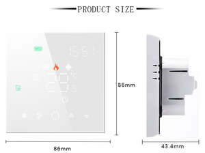 XZJ Tuya Wifi <strong>Central</strong> air Conditioning System Remote Control Floor Heating Switch Service Equipment Water Fan Coil Thermostat - Product Image 5