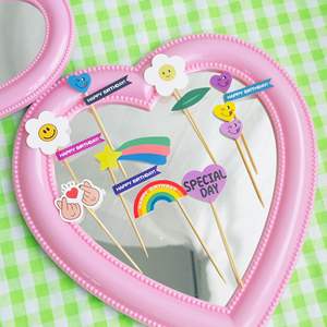 ของตกแต่งหน้าเค้กกระดาษลายหมีดวงดาวสุขสันต์วันเกิดสำหรับตกแต่ง<span class=keywords><strong>เค้ก</strong></span>อุปกรณ์สำหรับงานเลี้ยง - Product Image 3