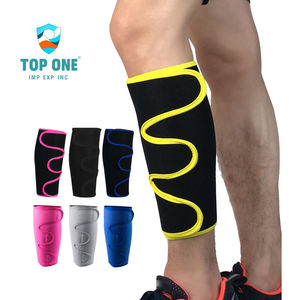 TopOne Sports Fitness Shin Sleeve Respirant Néoprène Haltérophilie Mollet Sangle Wrap Protection Jambe Brace Soutien et Gardes - Product Image 1