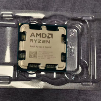 Prosesor Desktop AMD Ryzen 5 9600X Bekas, 6-Core, 3.9 GHz Boost, untuk Gaming Berperforma Tinggi
