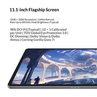 En stock, tablette Lenovo Xiaoxin Pad Pro WiFi 11,1 pouces 3,2K 12 Go 256 Go Snapdragon 8 Gen3 pour l'étude, le bureau, le divertissement, haute résolution