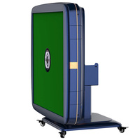 Table à manger pliante en plastique entièrement automatique pour usage domestique, table de mahjong combinée - Modèle silencieux multifonctionnel chauffant ; Vente en gros