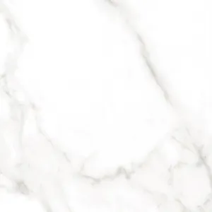 Luxury bathroom floor tile with white carara marble 300x300 mm