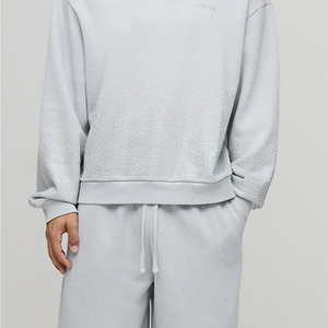 Chándal de Invierno para Hombre con Pedrería, Diseño Moderno, Ropa Deportiva Personalizada, Mangas Largas, Estilo Urbano, con Capucha, Color Sólido - Product Image 6