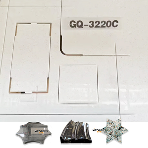 מכונת גרניט דקטון GQ-3220C מכונת גרניט דקטון 5 ציר cnc ראה גילוף קידוח כרסום 400 מ "מ מקסימום עבור משטחי אריחי שיש - Product Image 4