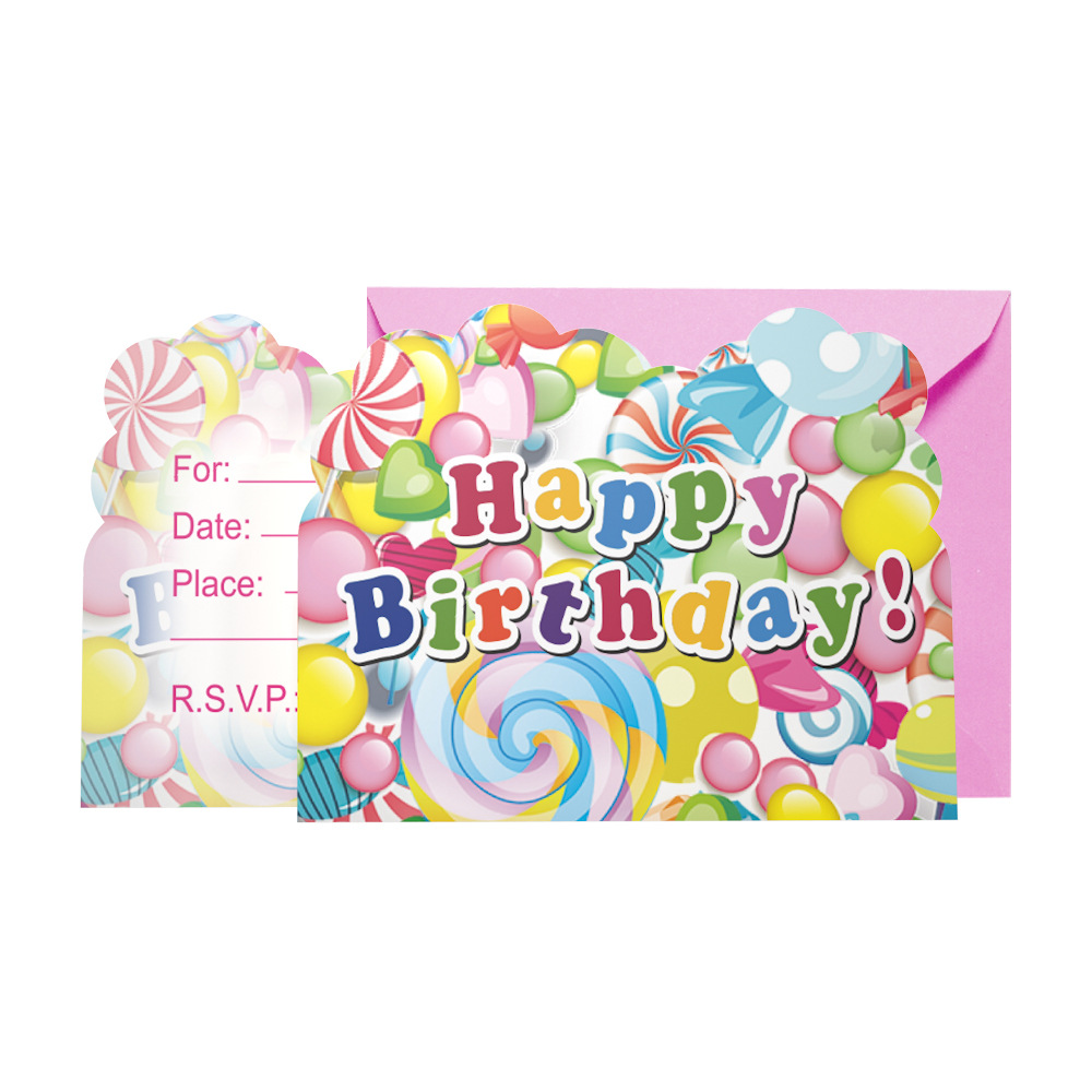 Tarjetas de invitación (paquete de 6)