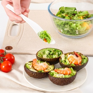 Falafel Scoop Plastic <b>Measuring</b> Mini Container with Scoop Digging apple Household Fruit and Vegetable Digging <b>Spoon</b> Fruit - Product Image 5
