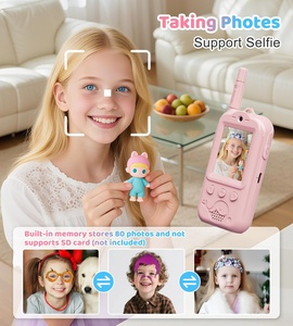 Walkie Talkie LELETO para Niños con Cambiador de Voz, Juguetes Educativos con 4 Efectos de Sonido y Volumen Ajustable para Niños de 5 a 7 Años, Juego al Aire Libre - Product Image 4