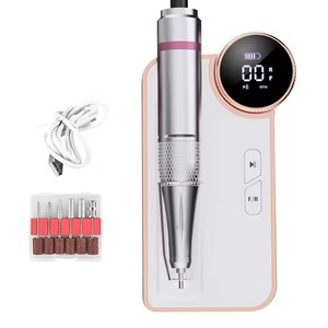 35000RPM Brushless Nail <b>Drill</b> Machine Rechargeable Portable Electric E File for Household Nail Salon Manicure - Product Image 1